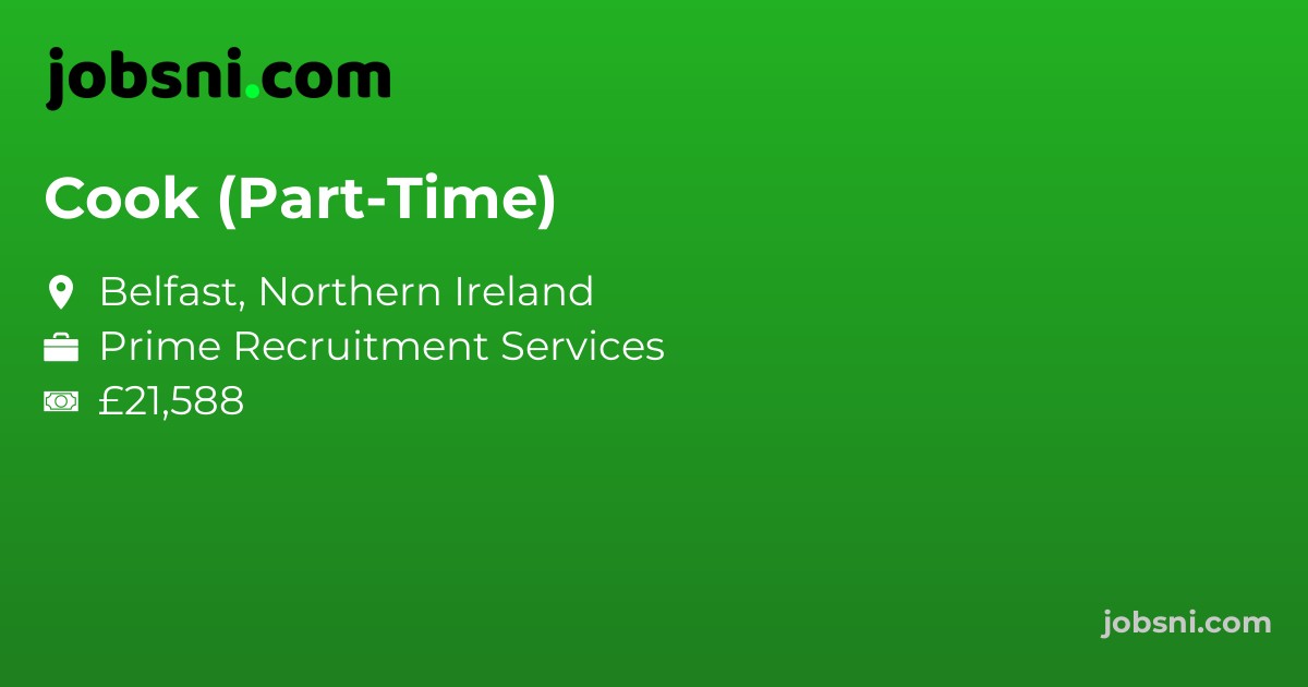 Cook (Part-Time)