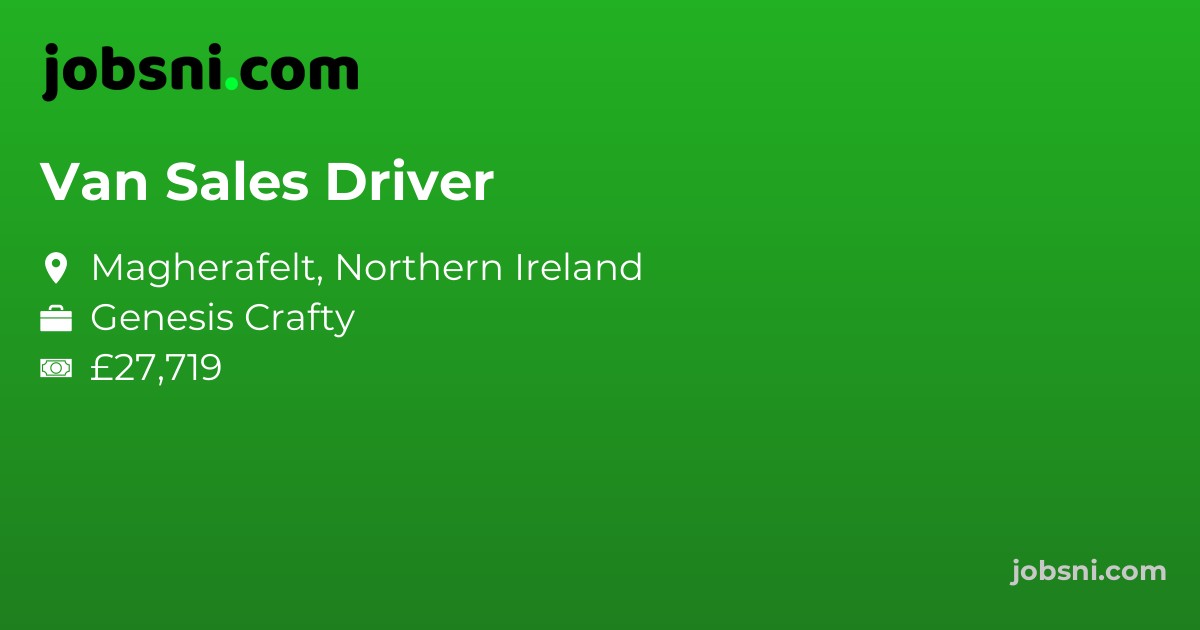 Van Sales Driver