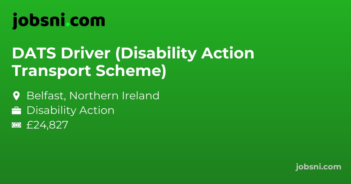DATS Driver (Disability Action Transport Scheme)