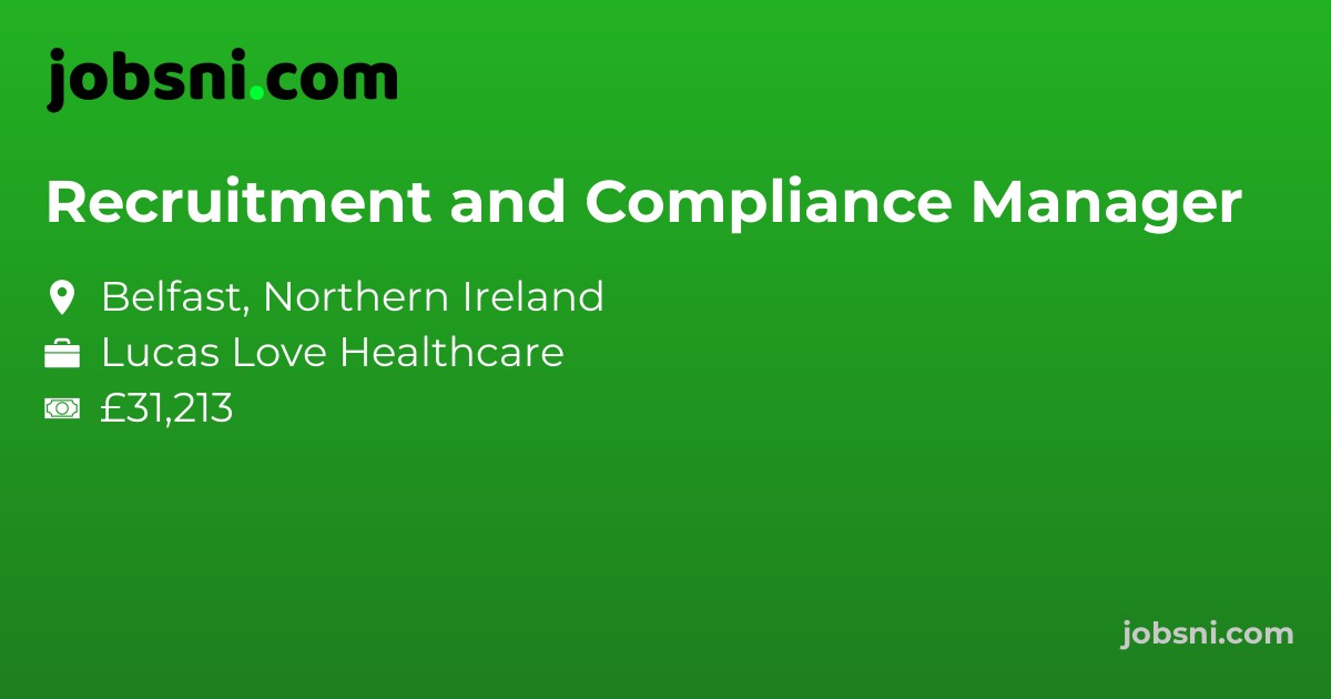 Recruitment and Compliance Manager