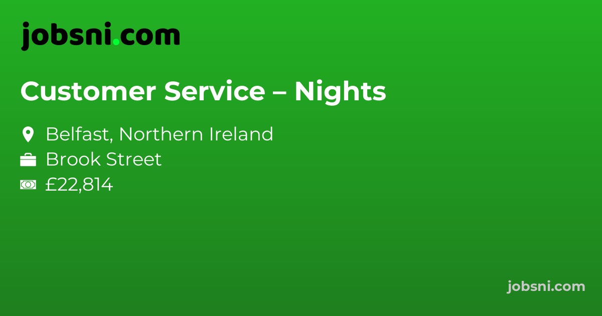 Customer Service – Nights