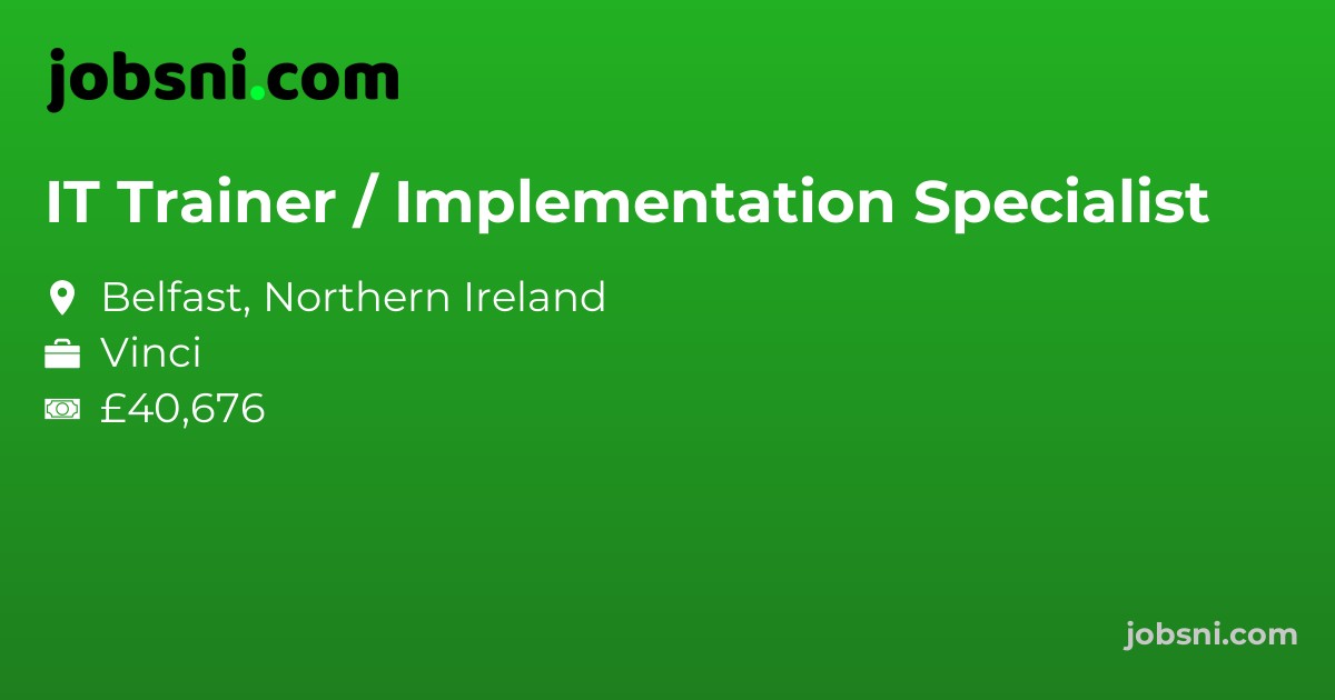 IT Trainer / Implementation Specialist