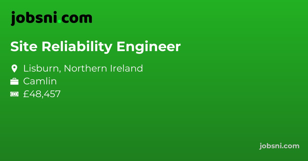 Site Reliability Engineer - Apply Now