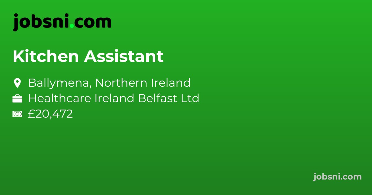 Kitchen Assistant - Apply Now