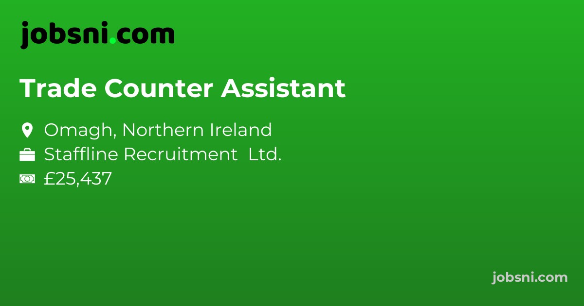 Trade Counter Assistant