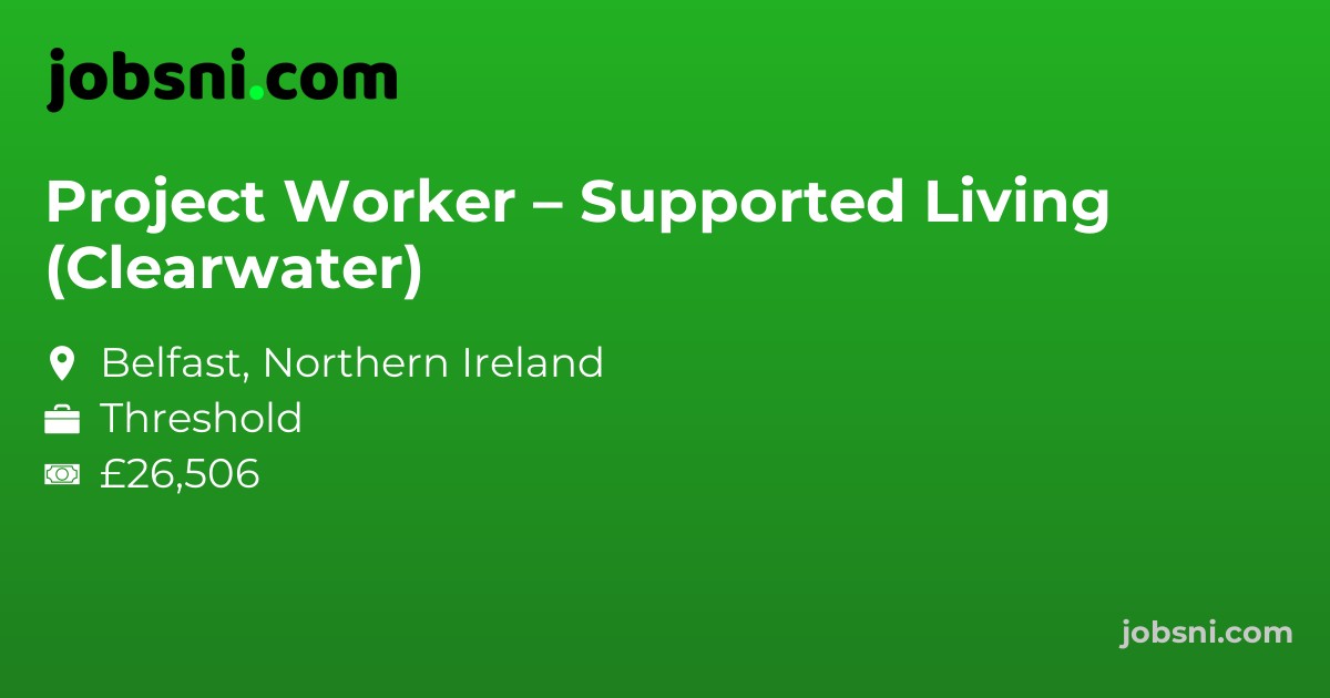 Project Worker – Supported Living (Clearwater) - Apply Now