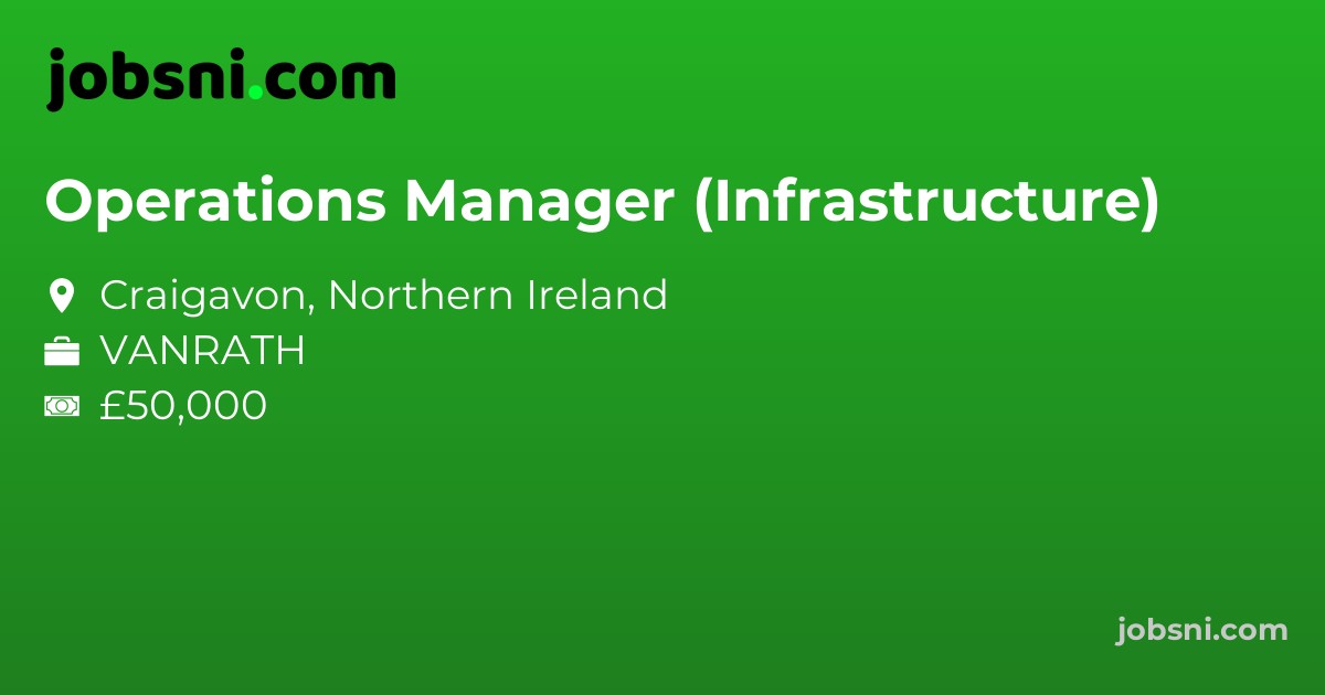 Operations Manager (Infrastructure)