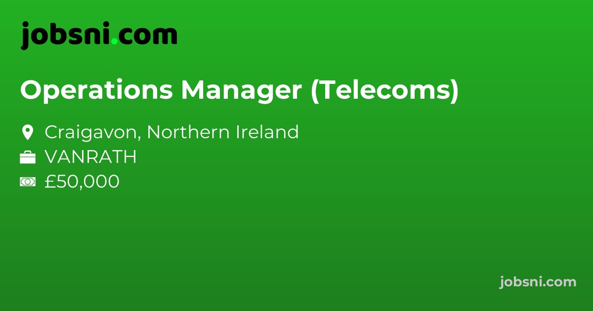 Operations Manager (Telecoms)