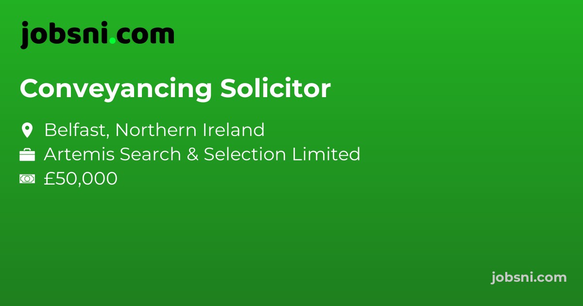 Conveyancing Solicitor - Apply Now