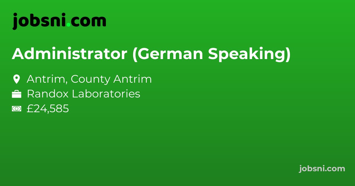 Administrator (German Speaking)