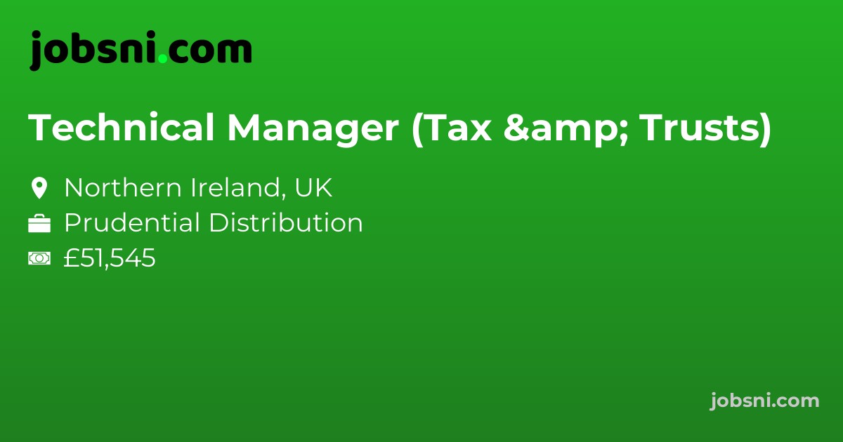 Technical Manager (Tax & Trusts)