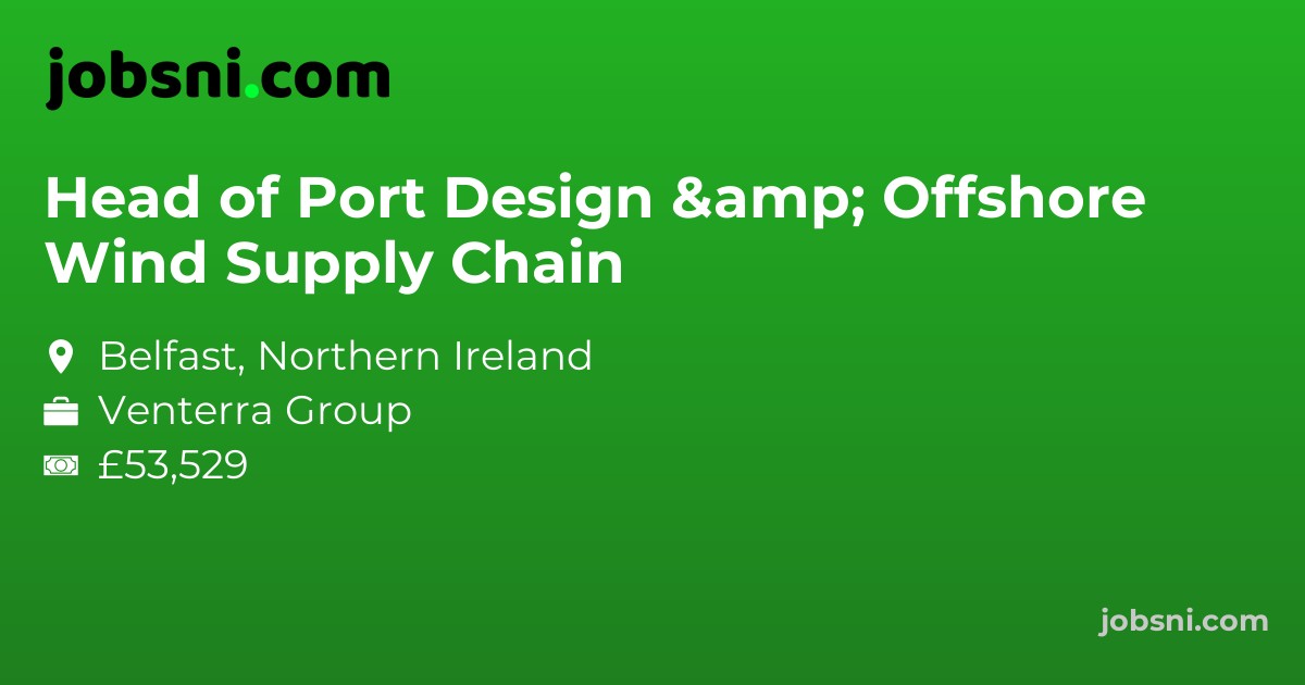 Head of Port Design & Offshore Wind Supply Chain