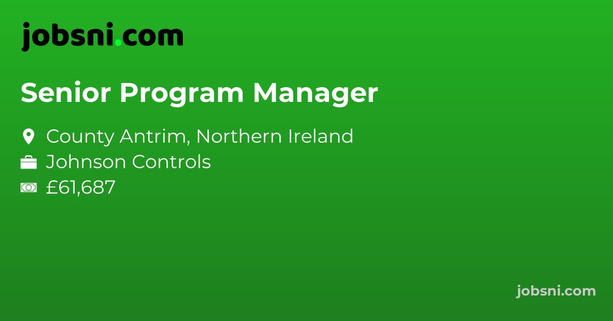 Senior Program Manager - Apply Now