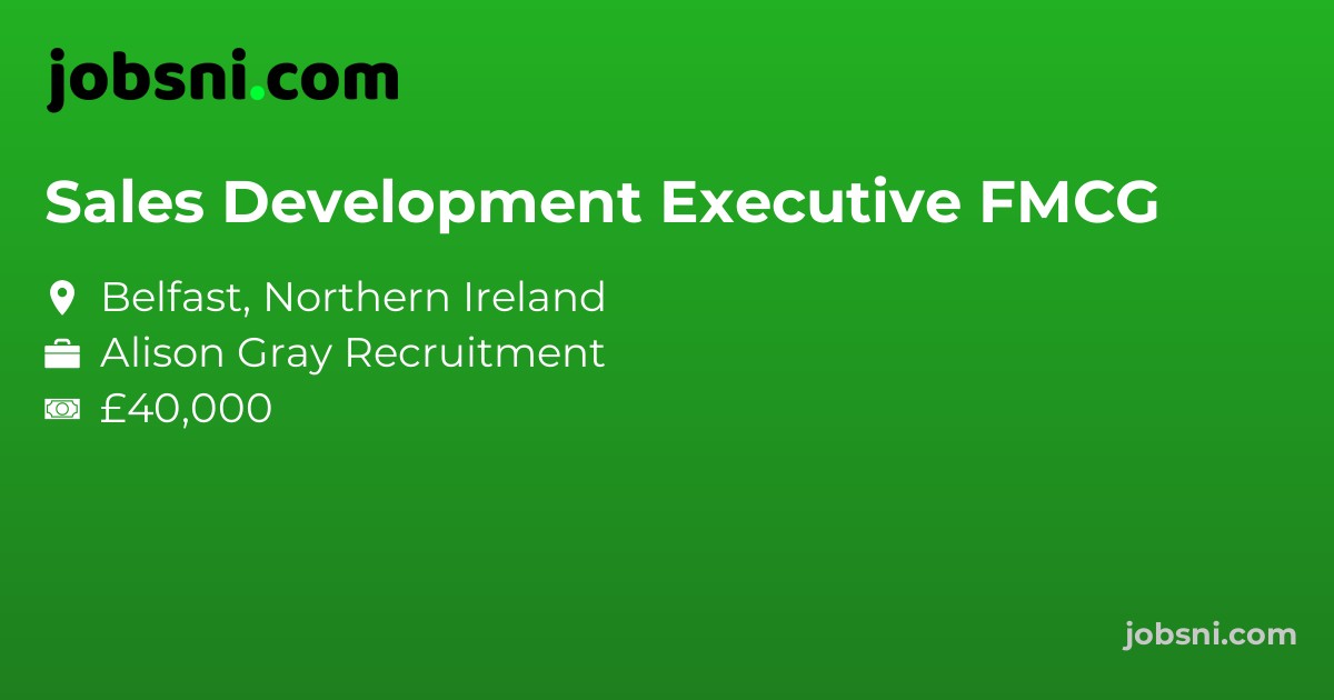 Sales Development Executive FMCG - Apply Now