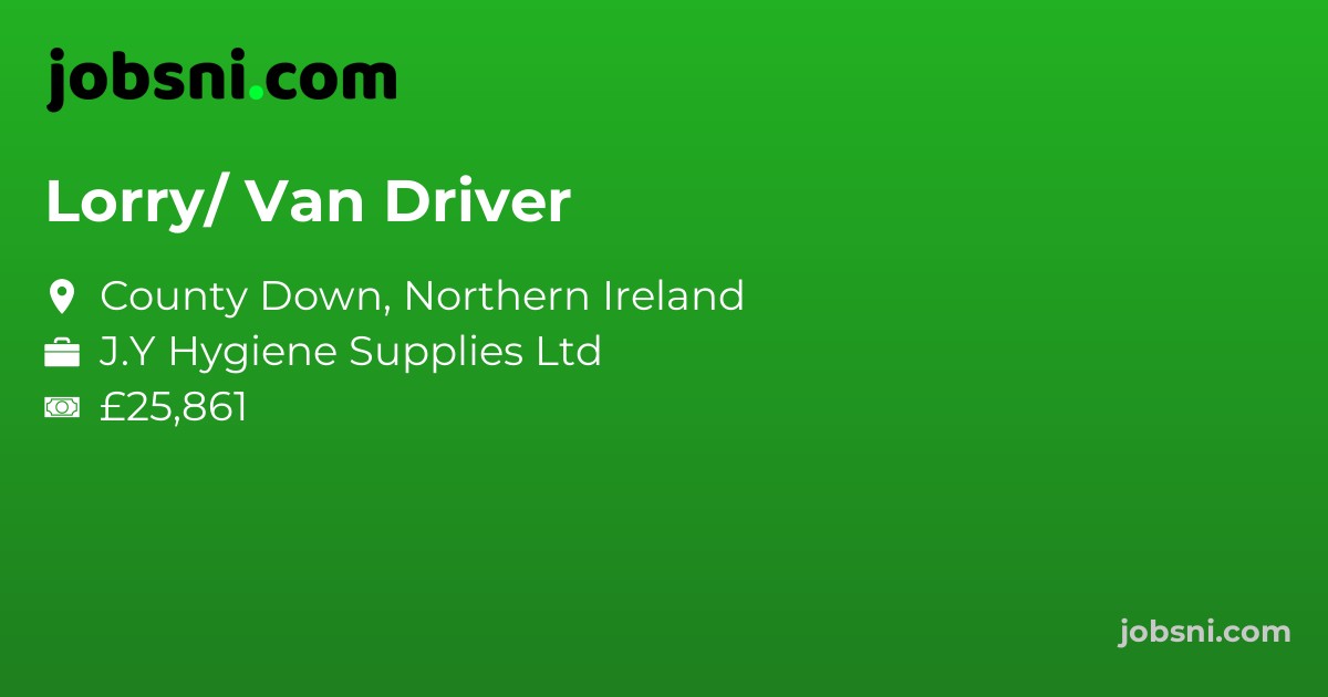 Lorry/ Van Driver