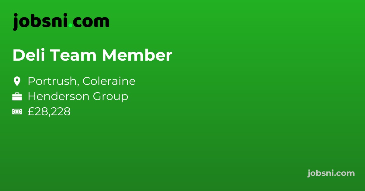 Deli Team Member - Apply Now
