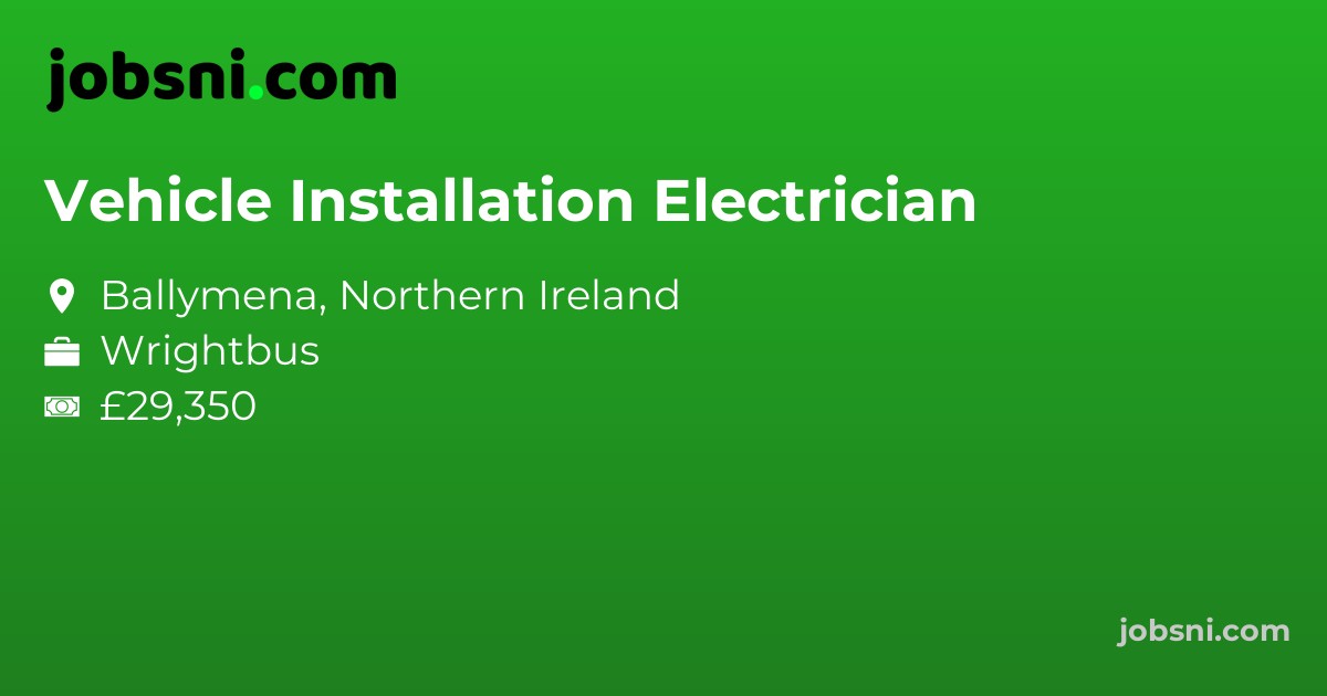 Vehicle Installation Electrician - Apply Now