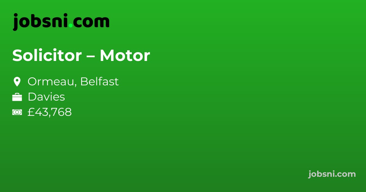 Solicitor – Motor