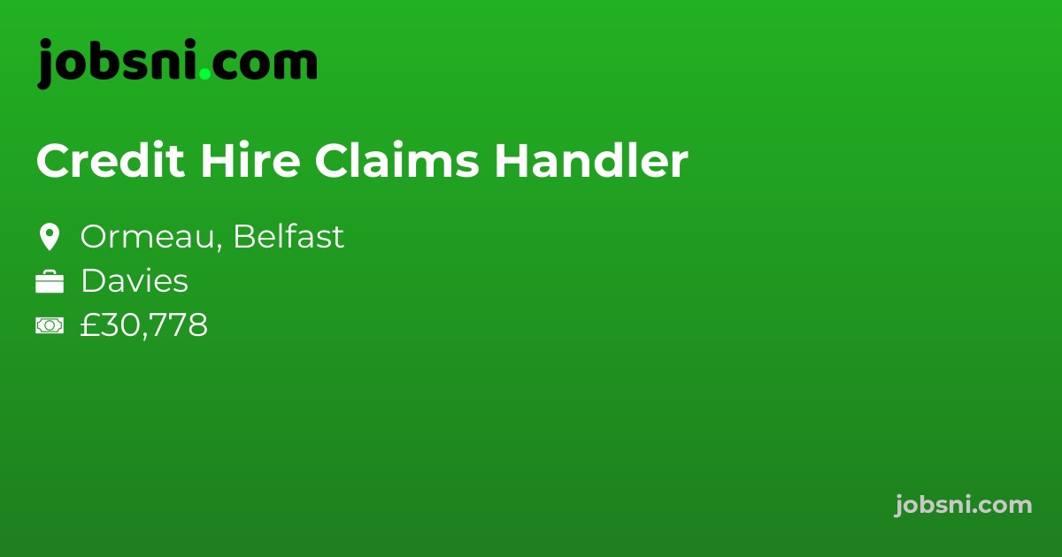 Credit Hire Claims Handler