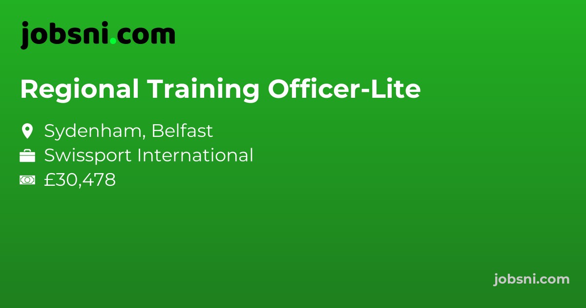 Regional Training Officer-Lite