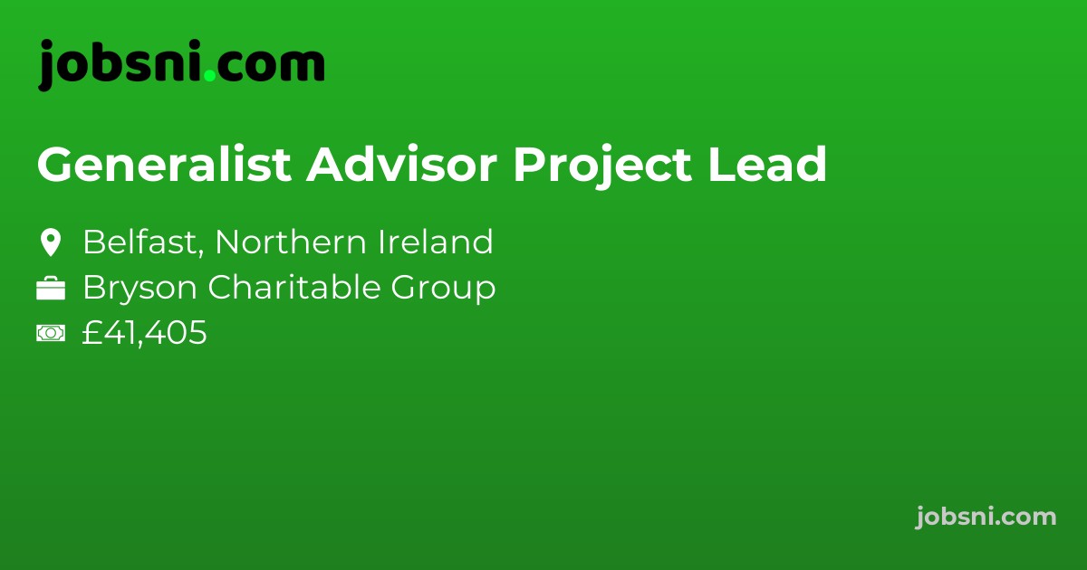 Generalist Advisor Project Lead