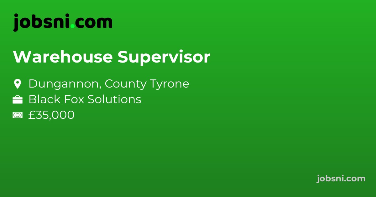 Warehouse Supervisor