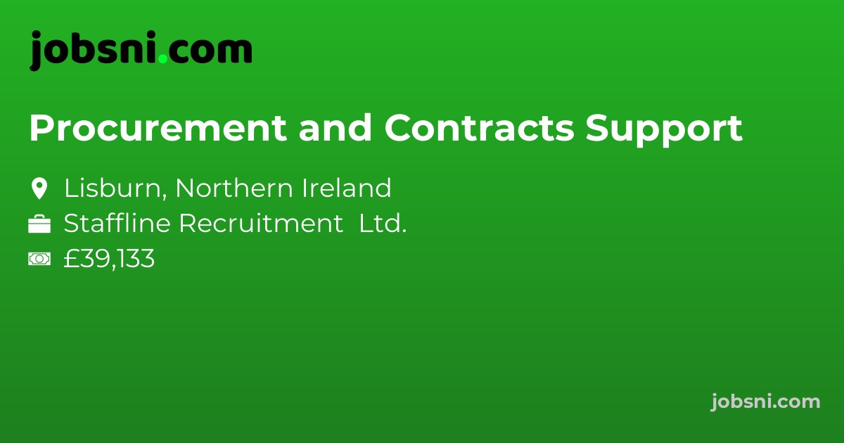 Procurement and Contracts Support