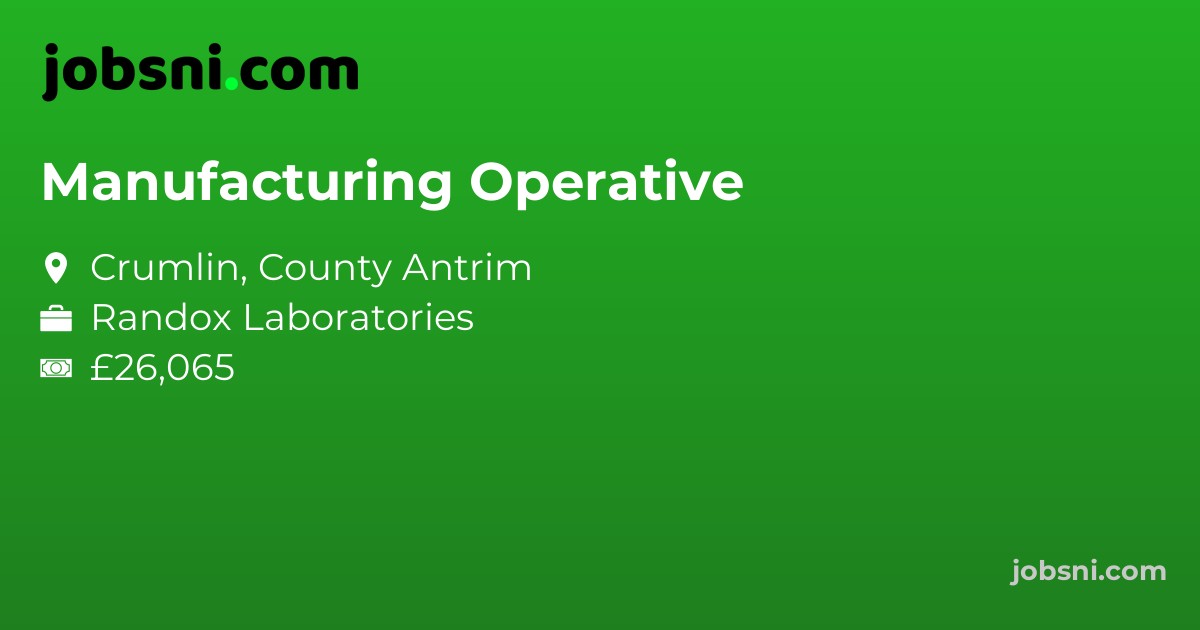 Manufacturing Operative