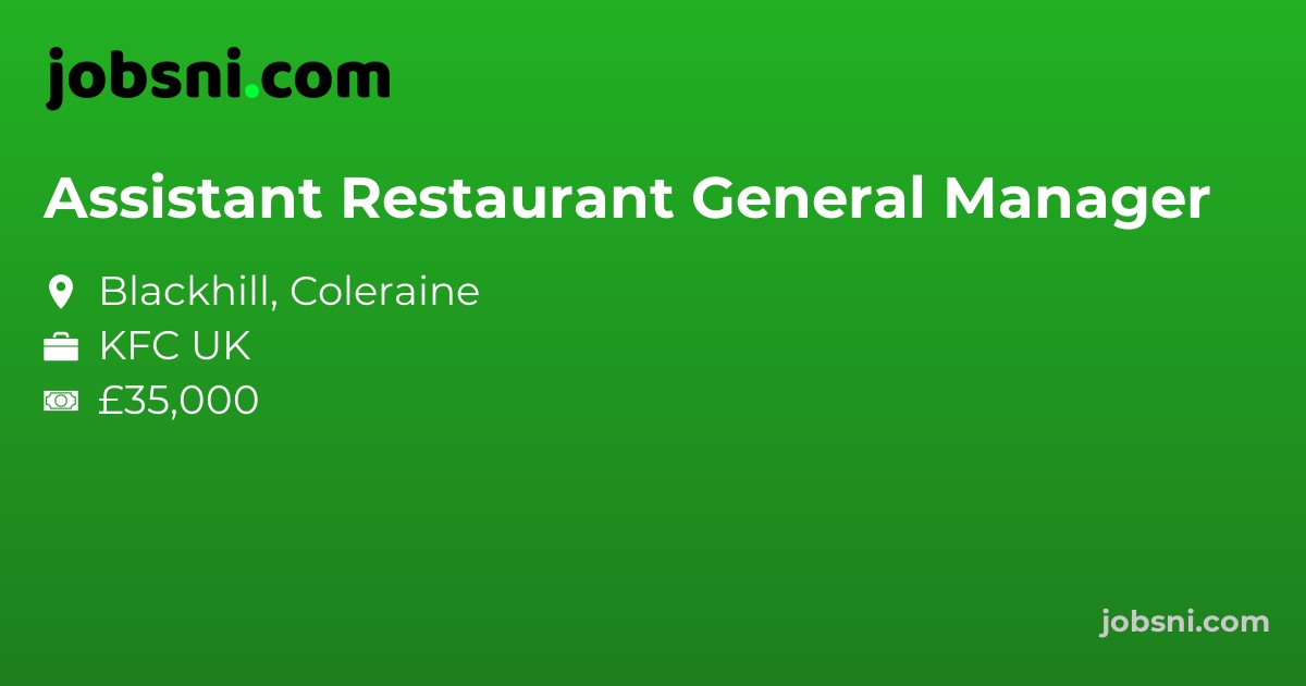 Assistant Restaurant General Manager