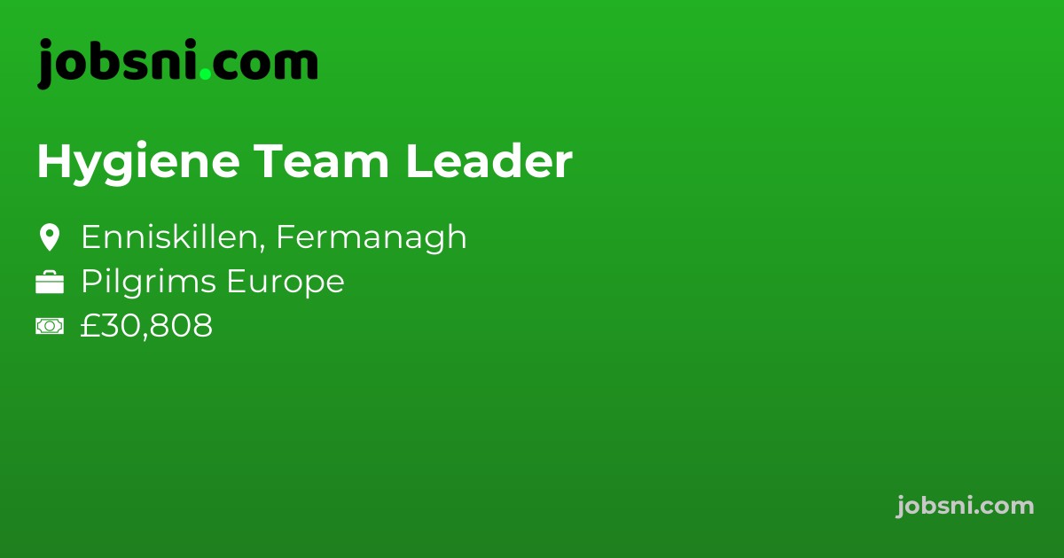 Hygiene Team Leader