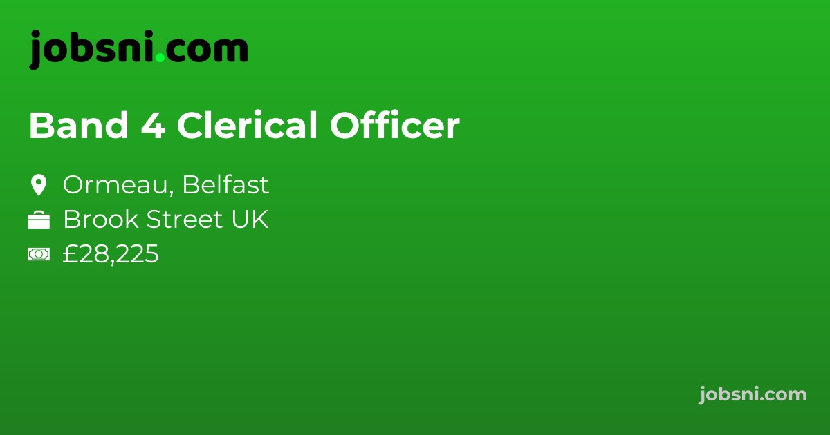 Band 4 Clerical Officer