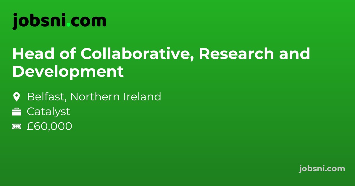 Head of Collaborative, Research and Development