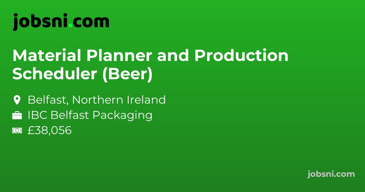 Material Planner and Production Scheduler (Beer)