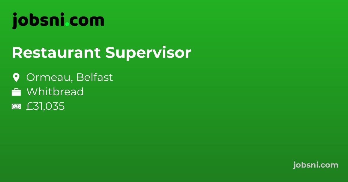 Restaurant Supervisor