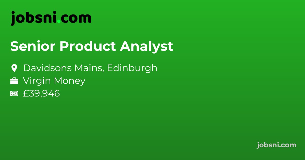 Senior Product Analyst