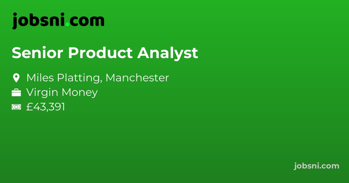 Senior Product Analyst