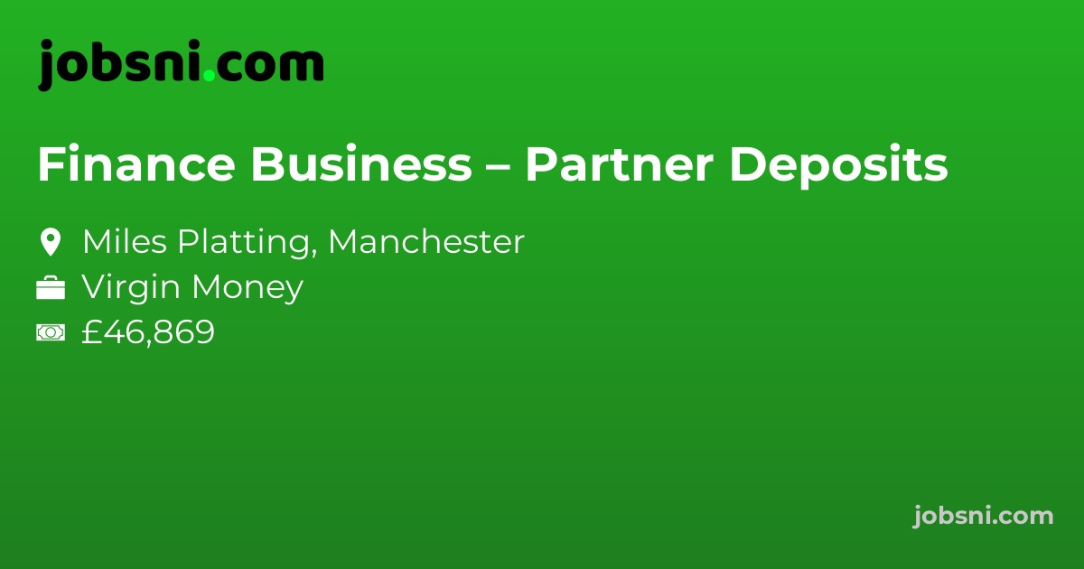 Finance Business – Partner Deposits