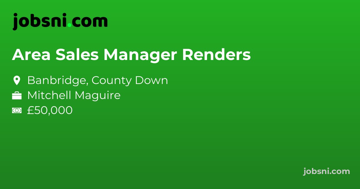 Area Sales Manager Renders