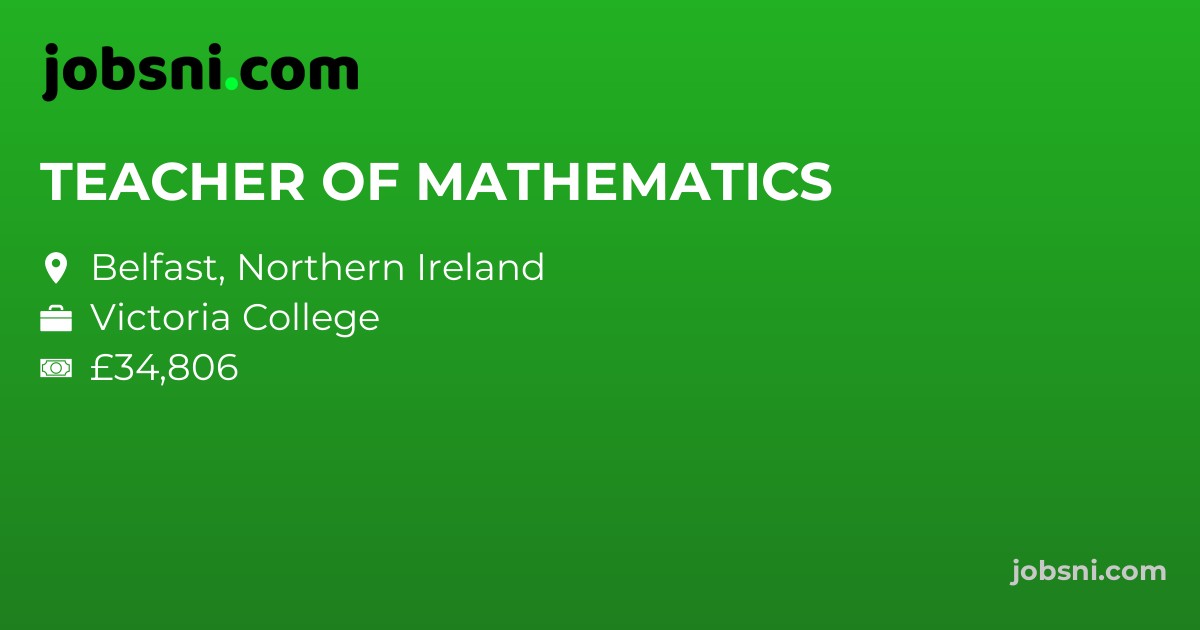 TEACHER OF MATHEMATICS