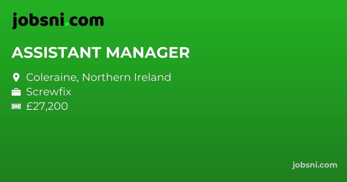 ASSISTANT MANAGER
