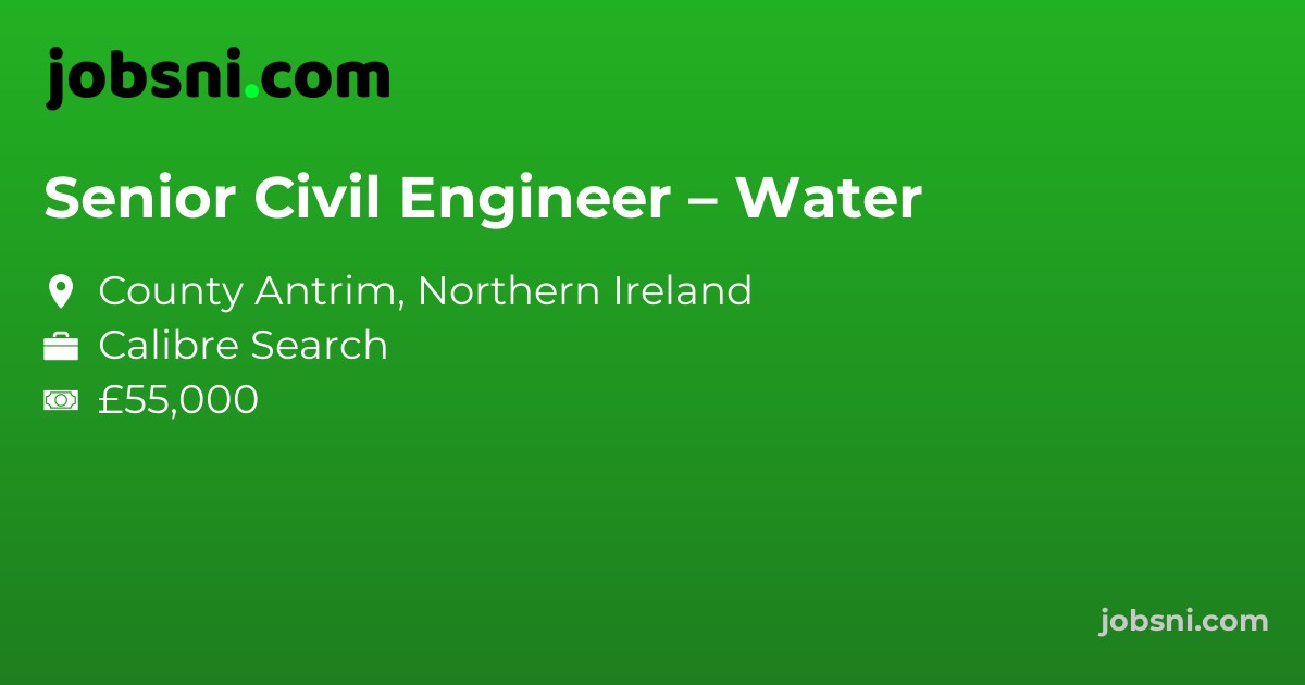 Senior Civil Engineer – Water