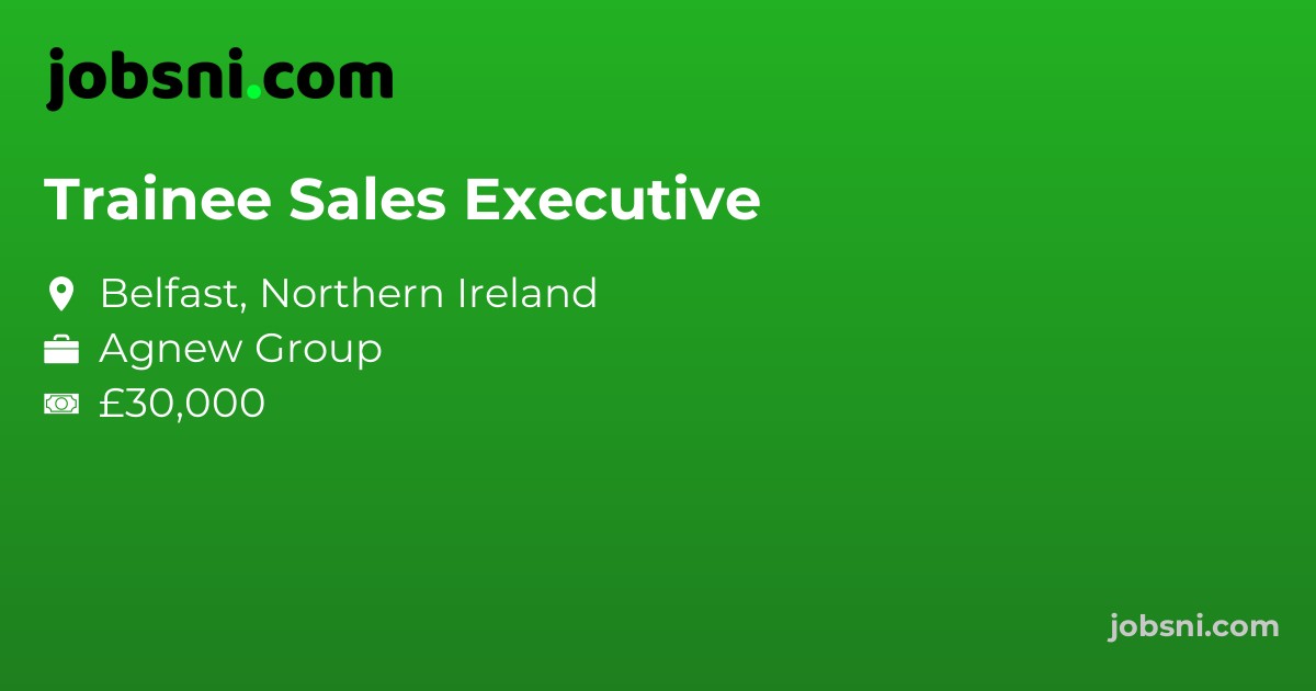 Trainee Sales Executive