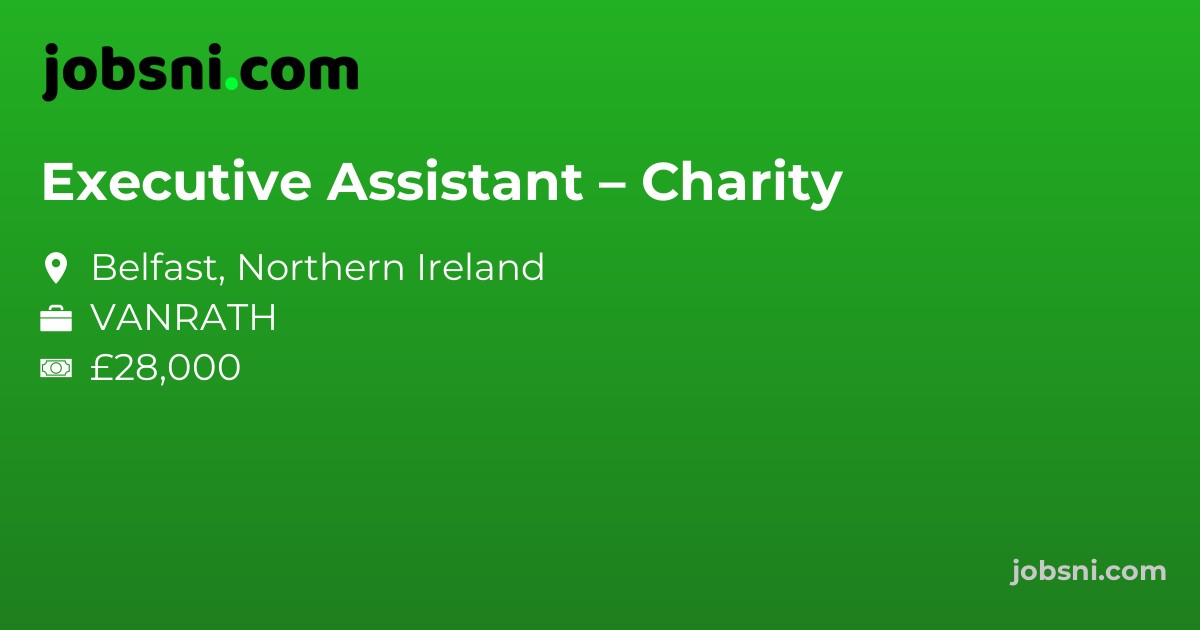 Executive Assistant – Charity