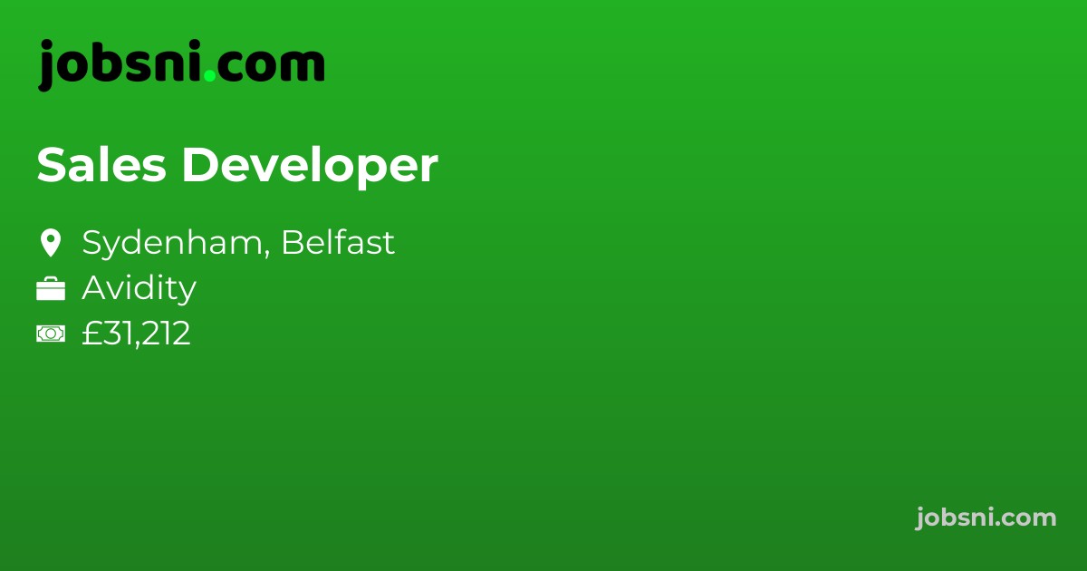 Sales Developer