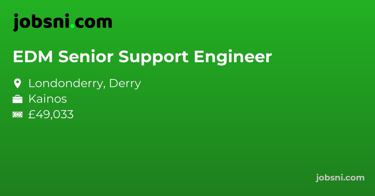 EDM Senior Support Engineer