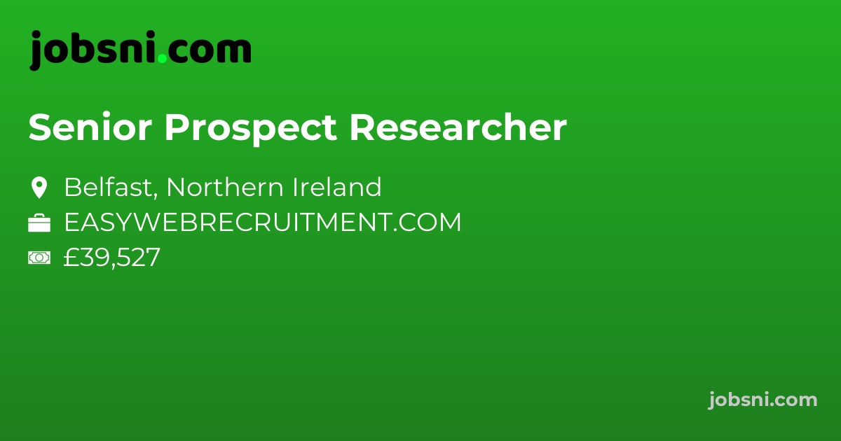 Senior Prospect Researcher