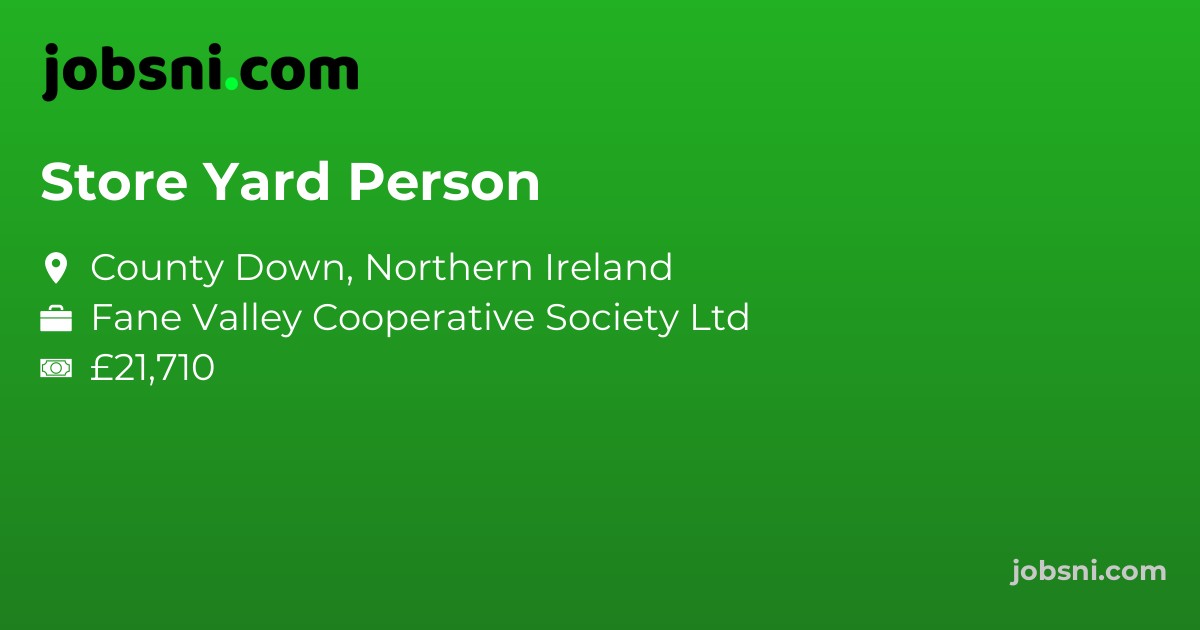 Store Yard Person