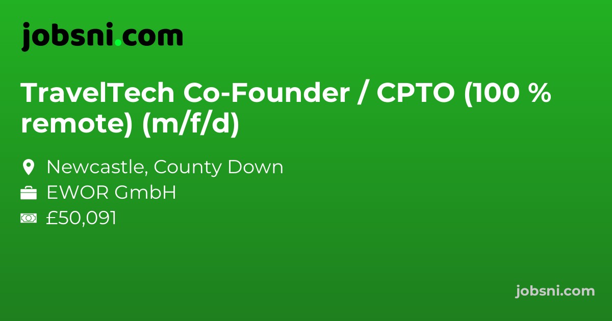 TravelTech Co-Founder / CPTO (100 % remote) (m/f/d)