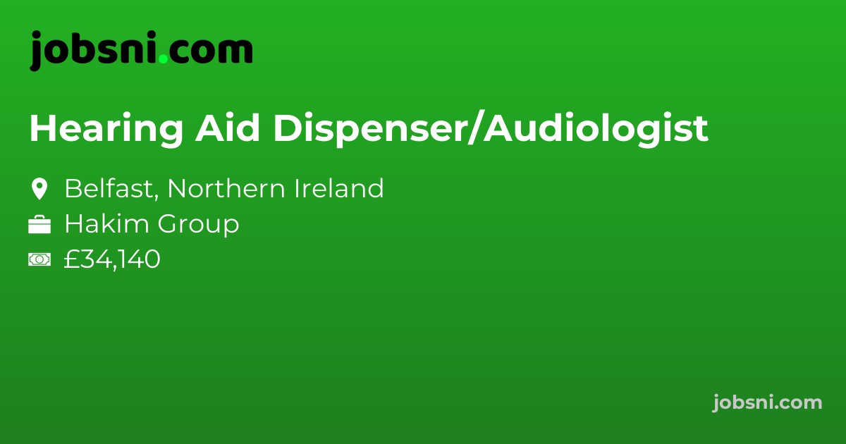 Hearing Aid Dispenser/Audiologist