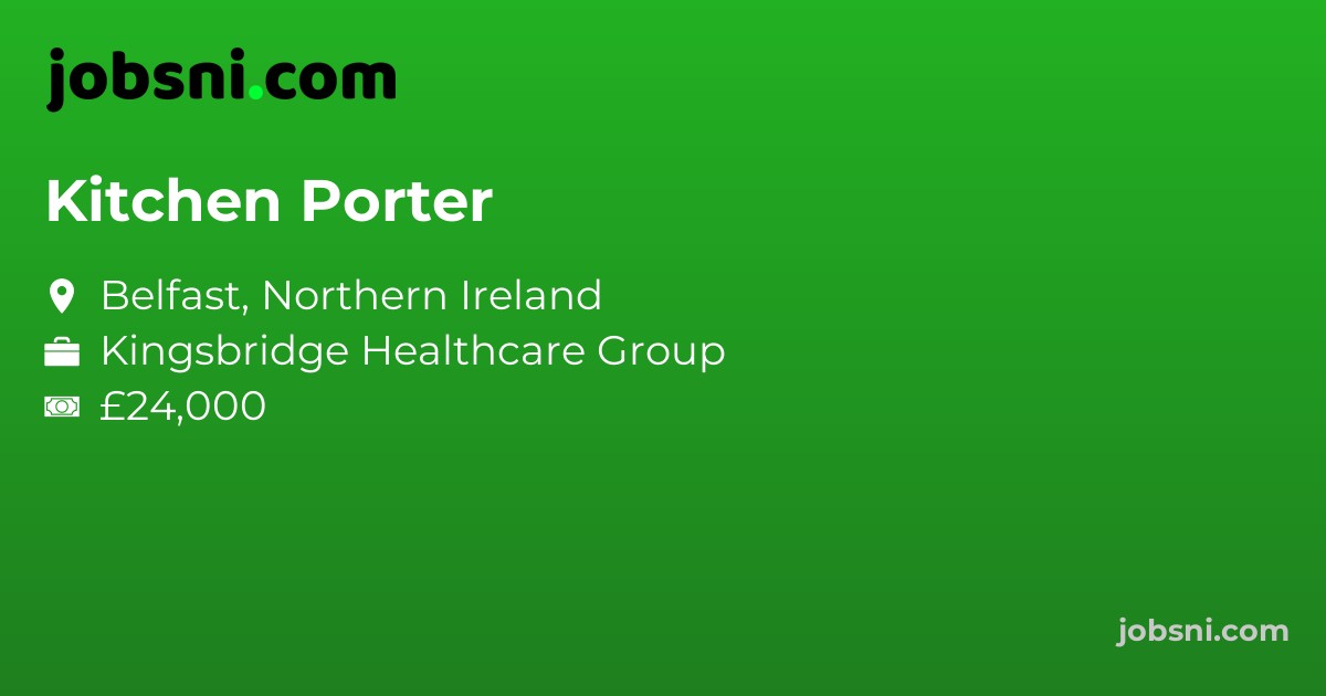 Kitchen Porter